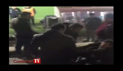 Beşiktaş maçını izlemeye gelen engelliye tokat