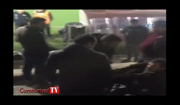 Beşiktaş maçını izlemeye gelen engelliye tokat