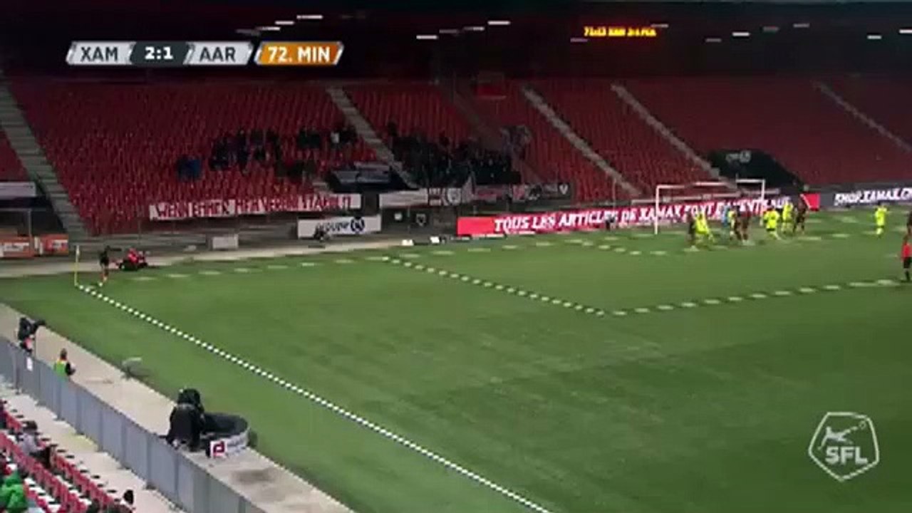 Xamax 3:1 Aarau (Swiss Challenge League 9 February)