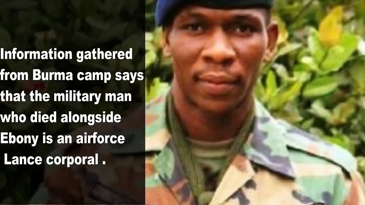 Ooh hmm Soldier in Musician Ebony's Accident To Be Punished by the Ghana Army