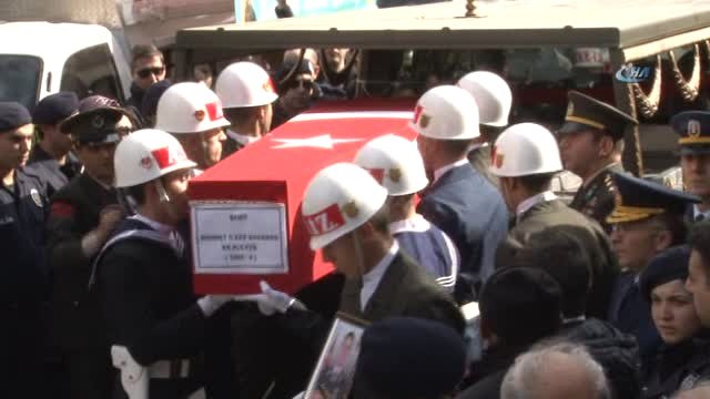 Afrin Şehidi Pilot Yüzbaşı, Son Yolculuğuna Uğurlandı