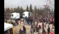 Kazada ölen 9 kişi, Gaziantep'te yan yana toprağa verildi