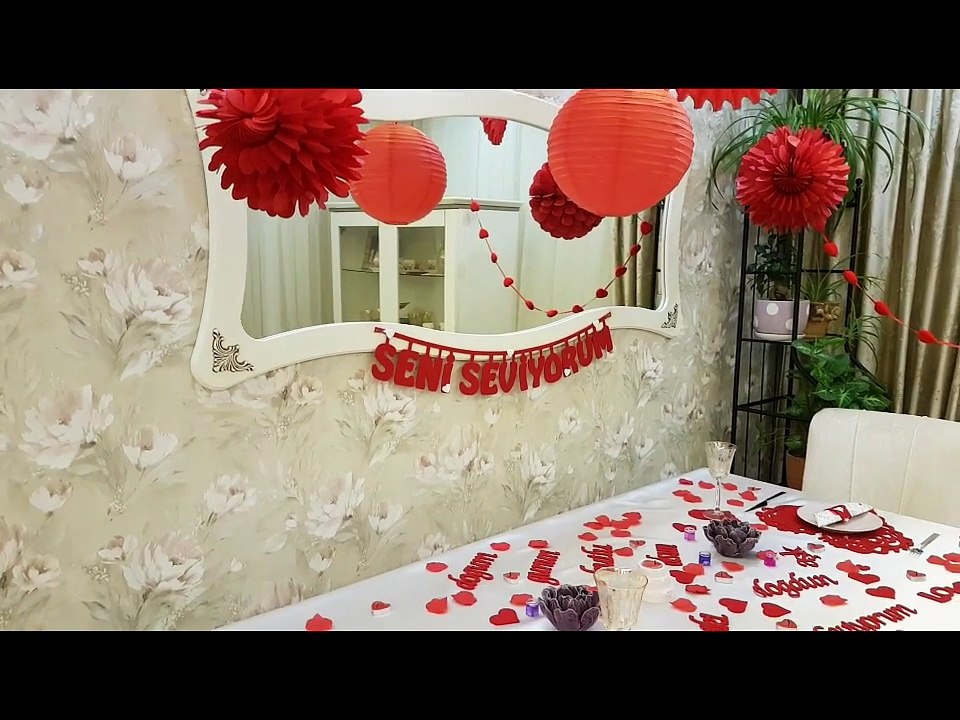 Sevgiliye hazırlanabilecek ilginç sürpriz hediye süsleme - Parti Dükkanım