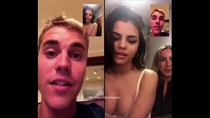 Justin Bieber & Selena Gomez  Facetime 2018 |