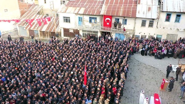 Şehitlerimizi uğurluyoruz - Şehit Piyade Uzman Onbaşı Hamza Karacaoğlu'nun cenaze töreni (1) - GİRESUN