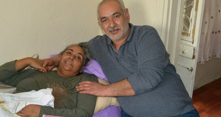 Manisa'da 7 Yıl Önce Boşandığı Eşi Felç Geçirince, Tekrar Evlendiler