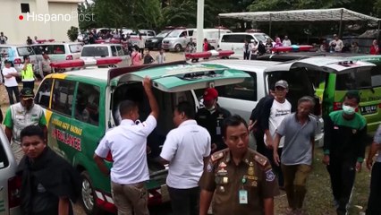 Download Video: Un accidente de autobús en Indonesia deja al menos 27 muertos y 16 heridos