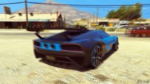 Grand Theft Auto V - Drag Race with TRUFFADE NERO [Bugatti Chiron] DLC Import/Export GTA 5