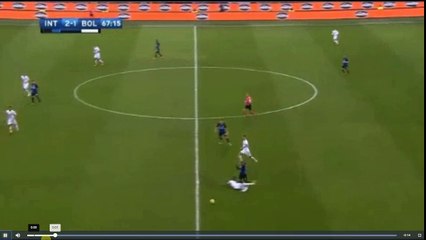 Ibrahima Mbaye Red Card  - Inter vs Bologna 2-1   11.02.2018 (HD)