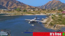 Grand Theft Auto V Gameplay - Amphibious Plane (GTAV Mods Gameplay)