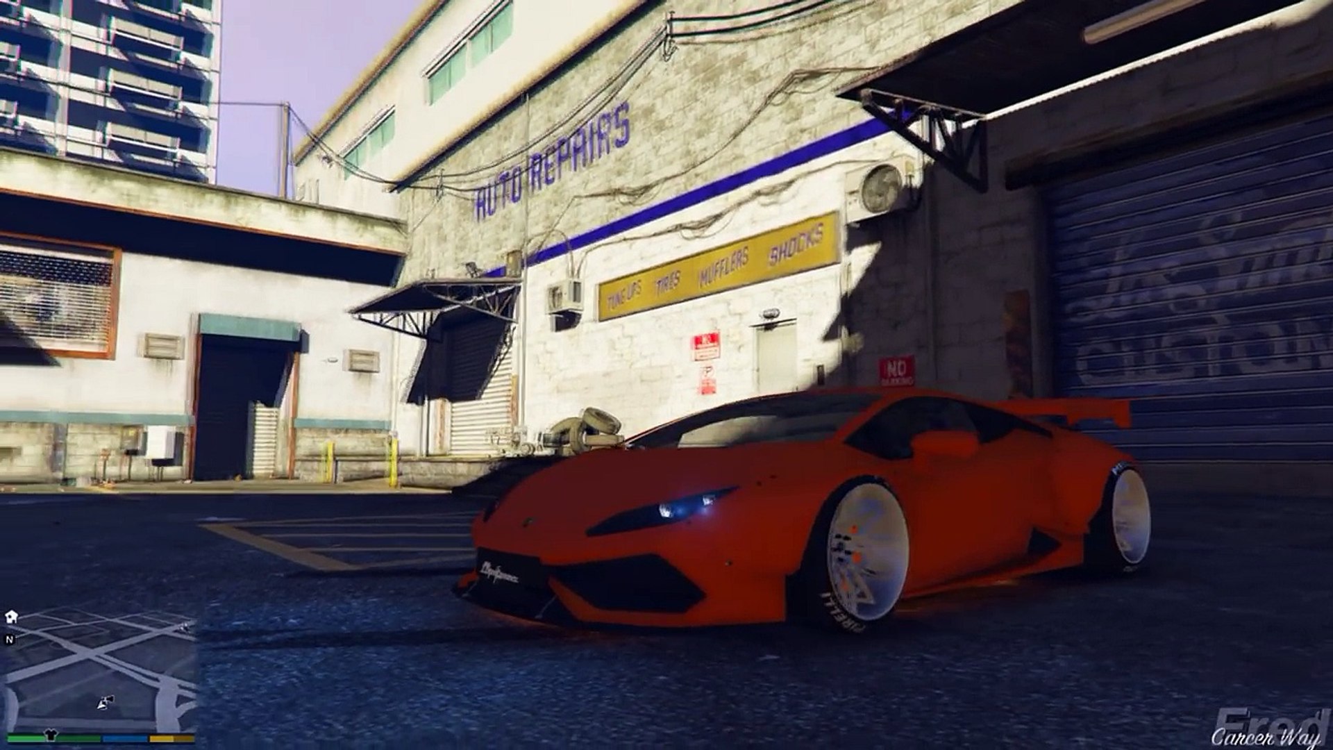 Grand Theft Auto V Racing With Lamborghini Huracan Libertywalk Gta V