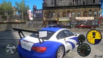 Grand Theft Auto IV - Gameplay With BMW M3 GT2 and 2014 Maserati GranTurismo MC Stradale [Car MOD]