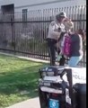 Cop Brutally Arrests Woman For Selling Flowers