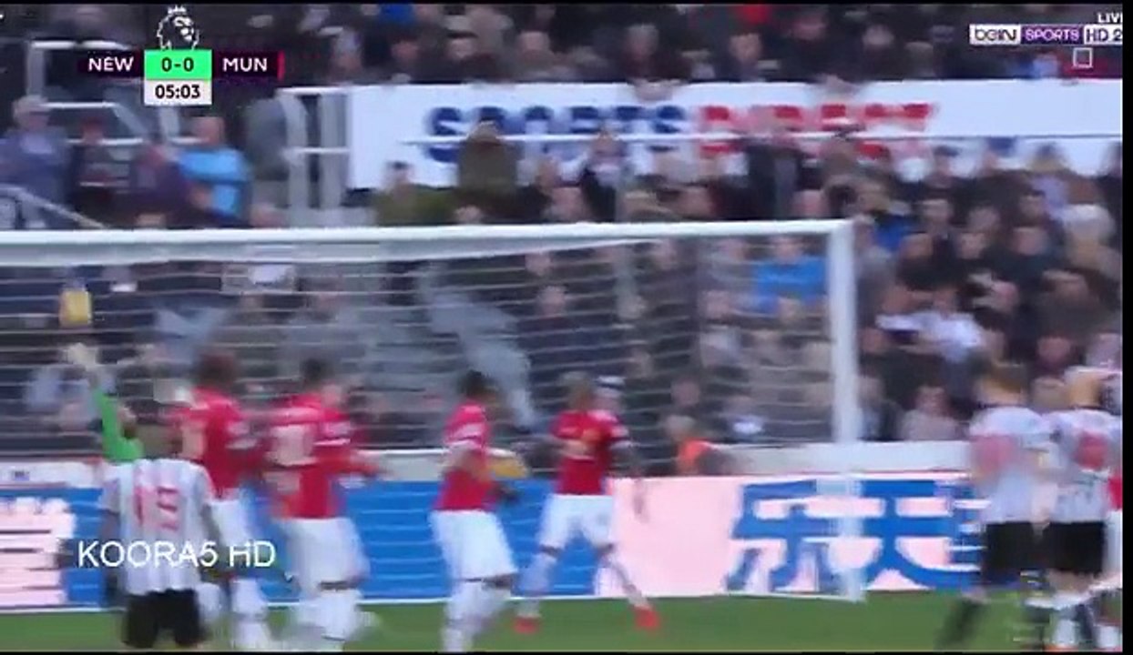 ملخص مباراة مانشـ ستـ ر يوناايـ تد ونيـ وكاسل يونـاايـ تد 0-1 - 11-2-2018