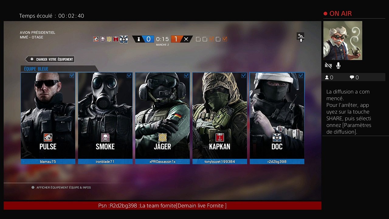 Live tranquile sur fornite Go #1 on ses pas (302)