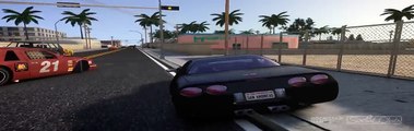 GTA IV San Andreas Beta -  Gameplay With Chevrolet Corvette C5 2001