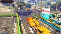 GTA 5 ONLINE  MEGA RAMPA CAMION (FINALE TROLL) !!!  CATTURA N*60 GTA 5 ITA  DAJE !!!