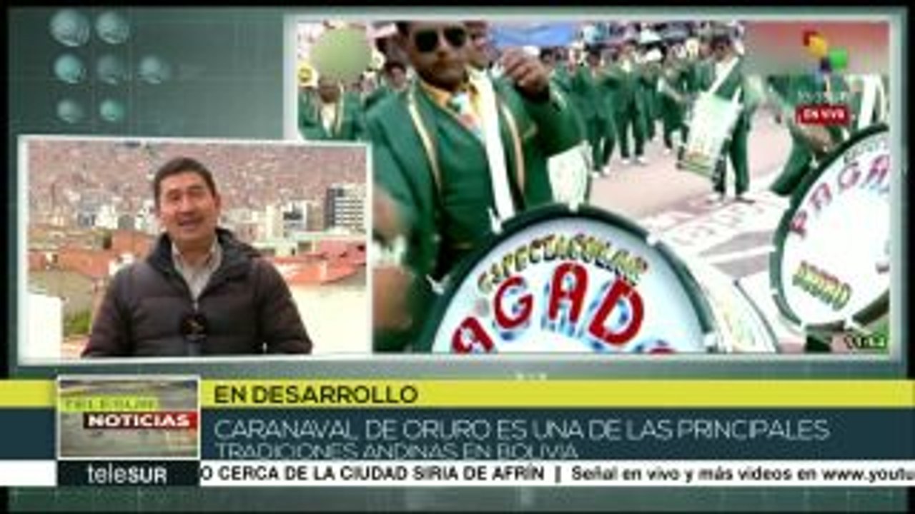 Inicia el tradicional Carnaval de Oruro en Bolivia