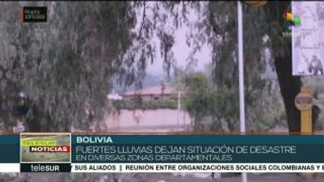 Bolivia: fuertes lluvias afectan al país y causan tres muertes