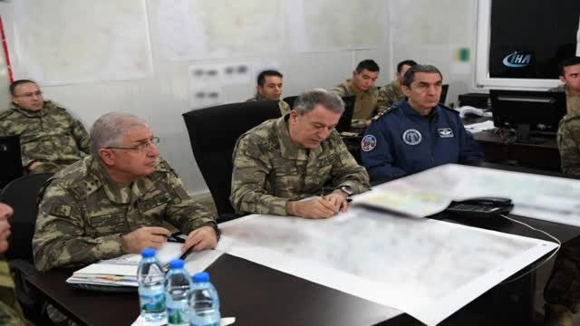 Genelkurmay Başkanı Akar, Hatay'da İncelemede Bulundu