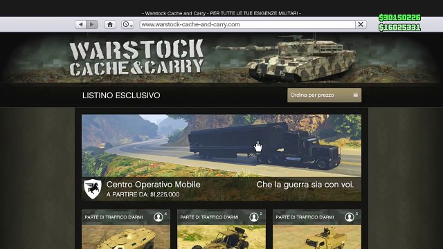 GTA 5 COMPRIAMO IL SUPER CAMION CENTRO OPERATIVO MOBILE !! GTA 5 ITA DLC GUNRUNNING
