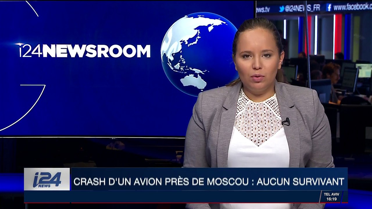 Russie: un avion de ligne s'est crashé près de Moscou