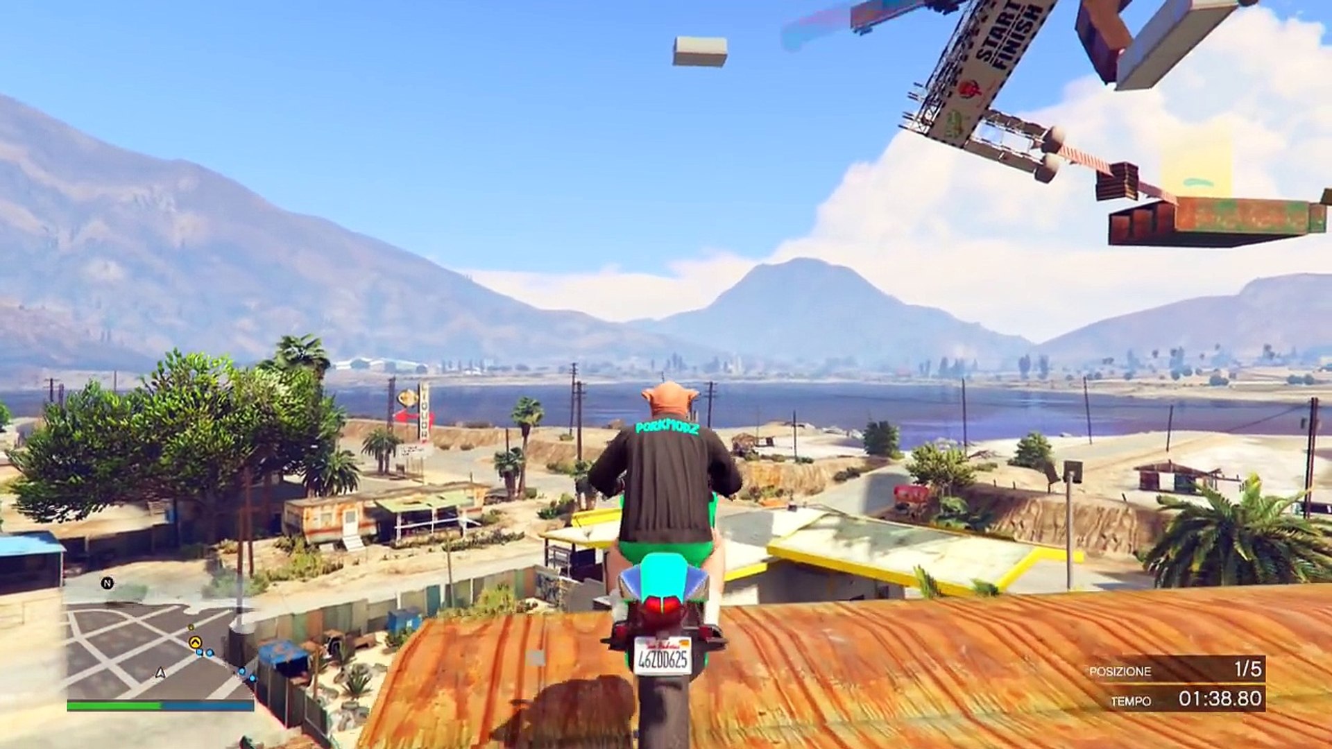 GTA 5 ONLINE  GARE PARKOUR 999,999% IMPOSIBLE N*29 GTA 5 ITA GAMEPLAY  DAJE !!!!!!!