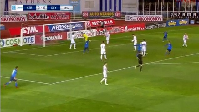 Theodoros Vasilakakis Goal HD - Atromitos 1-0 Olympiakos Piraeus 11.02.2018