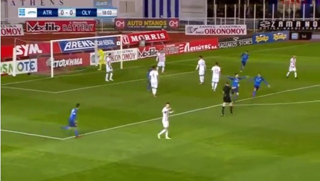 Theodoros Vasilakakis Goal HD - Atromitos 1-0 Olympiakos Pira