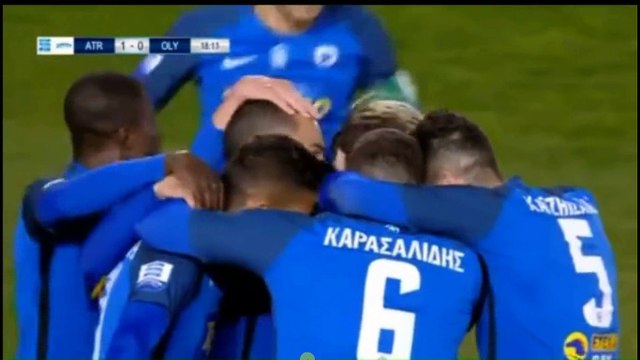 Η Γκολάρα του Βασιλακάκη - Ατρόμητος 1-0 Ολυμπιακός 11.02.2018 (HD)