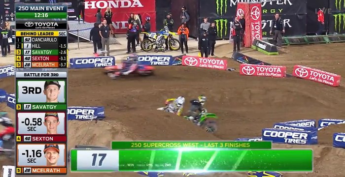 250 Main Event Monster Energy SuperCross San Diego 2018