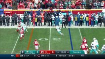 KC Hauls in Flying Fumble to Set Up a Scoring Drive vs. Miami! | Dolphins vs. Chiefs | NFL Wk 16