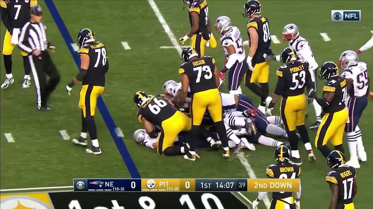 Le'Veon Bell Highlights | Patriots vs. Steelers | NFL Wk 15 Player Highlights
