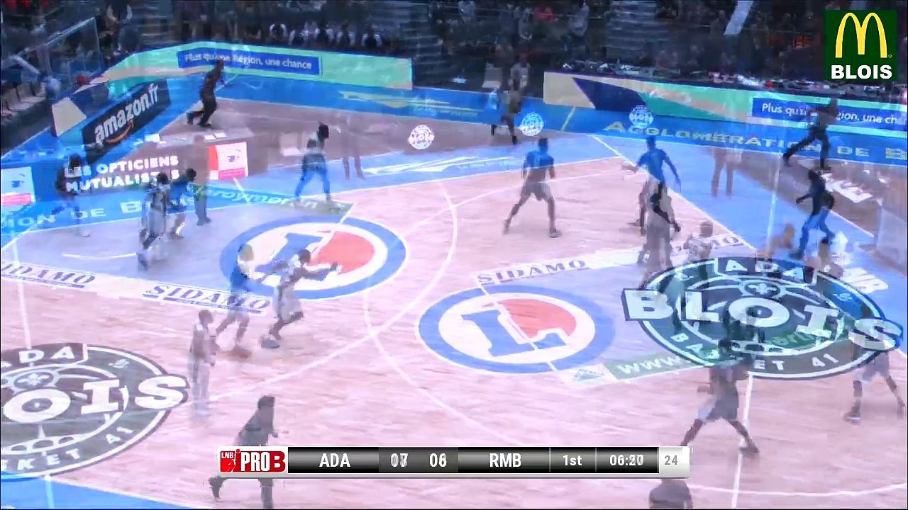 Pro B - J19 : Blois vs Rouen