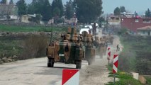 Zeytin Dalı Harekatı - Sınır hattına askeri araç sevkiyatı - HATAY