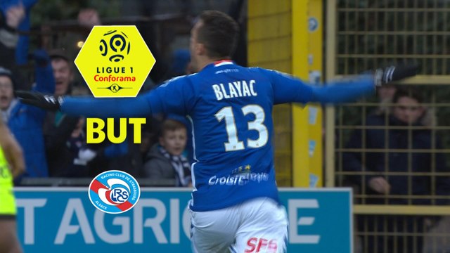But Jérémy BLAYAC (69ème) / RC Strasbourg Alsace - ESTAC Troyes - (2-1) - (RCSA-ESTAC) / 2017-18