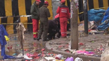 La Policía inspecciona el lugar de la explosión con seis muertos en Bolivia