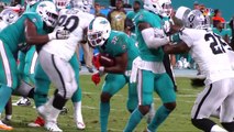 Derek Carr's 44-Yd TD Pass to Johnny Holton After Fumble Recovery! | Raiders vs. Dolphins | NFL Wk 9