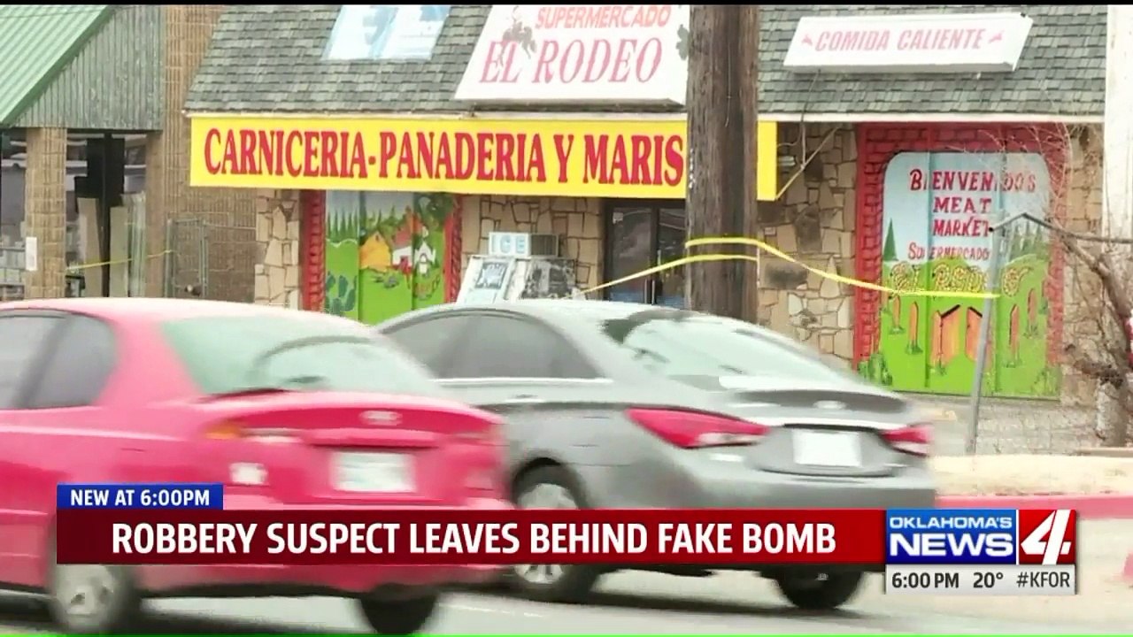 Suspect on the Run After Leaving Fake Bomb at Oklahoma Grocery Store