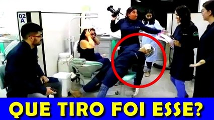 Que tiro foi esse COMÉDIA kkkkkkk