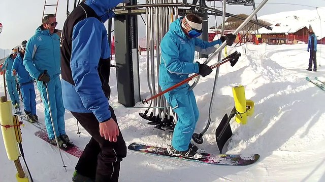 Le premier Hautes-Alpes mono tour à Orcières avec l'ESI