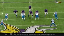 Diggs & Thielen Pull Off Two Great Grabs & Cook Sprints for Big TD! | Lions vs. Vikings | NFL Wk 4