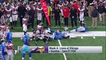 Detroit Lions vs. Minnesota Vikings | Week 4 Game Preview | NFL Playbook