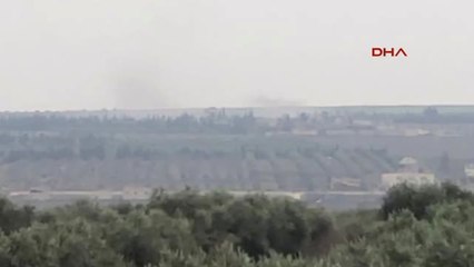 Azez - Afrin Sınırı Bölgesindeki Ypg Hedefleri Vuruluyor