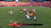 Punter Kevin Huber's Tricky Behind-the-Back Move! | Bengals vs. Redskins (Preseason) | NFL