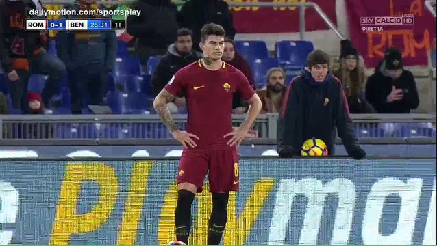 Federico Fazio Goal HD - AS Roma 1 - 1 Benevento - 11.02.2018 (Full Replay)