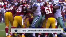 Top 5 Cowboys RBs Not Named Emmitt Smith | Good Morning Football | NFL
