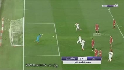 Roma - Benevento 1-1 Goals and Highlights 1st Half 11-02-2018