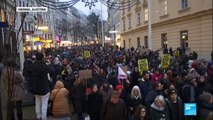 Thousands protest far-right coalition in Austria