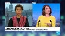 Iran nuclear deal: Brussels meeting  to put a united front as Trump refuses to endorse agreement